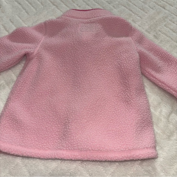 💟 Pink Fleece Zip-Up Jacket - Picture 5 of 5